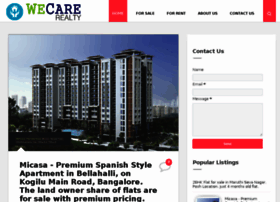 Wecarerealty.in thumbnail