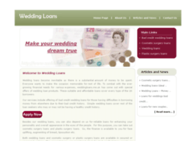 Weddingloans.me.uk thumbnail