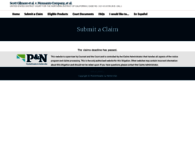 Weedkilleradclaims.pnclassaction.com thumbnail
