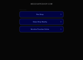 Weedvapeshop.com thumbnail