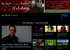 Weeklycalistogan.com thumbnail