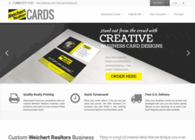 Weichert-realtors-business-cards.com thumbnail