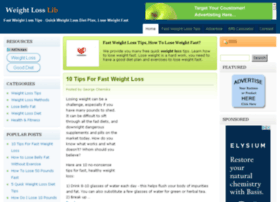 Weightlosslib.com thumbnail