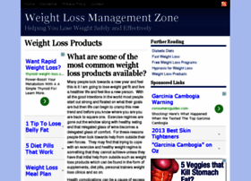 Weightlossmanagementzone.com thumbnail