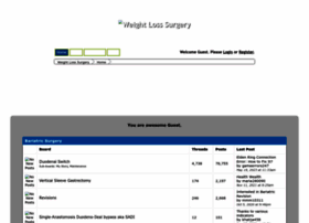 Weightlosssurgery.proboards.com thumbnail
