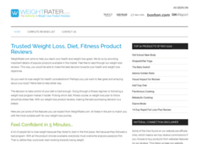 Weightrater.com thumbnail