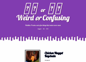Weirdorconfusing.com thumbnail