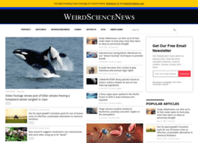 Weirdsciencenews.com thumbnail
