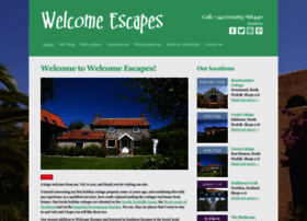 Welcomeescapes.co.uk thumbnail