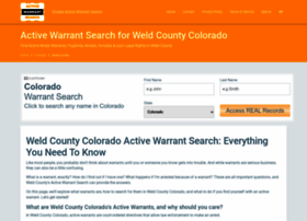 Weld-county-colorado.activewarrantsearch.today thumbnail