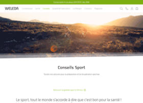 Weleda-sport.fr thumbnail