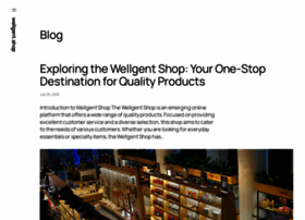 Wellgent.shop thumbnail
