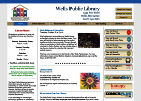 Wellslibrary.org thumbnail