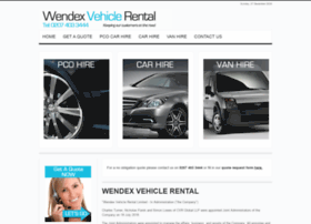 Wendexvehiclerental.co.uk thumbnail Wendexvehiclerental.co.uk thumbnail