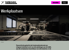 Werkplaatsen.kabk.nl thumbnail