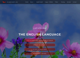 Wespeakenglish.space thumbnail