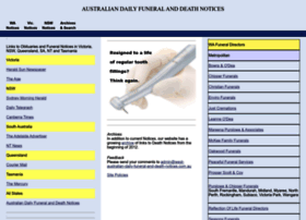 West-australian-daily-funeral-and-death-notices.com.au thumbnail