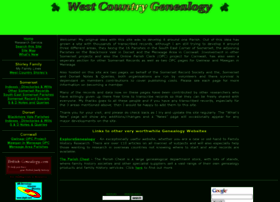 Westcountrygenealogy.com thumbnail