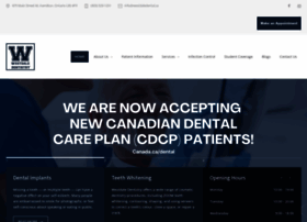 Westdaledental.ca thumbnail