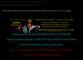 Westernsontheweb.com thumbnail