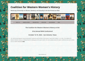 Westernwomenshistory.org thumbnail