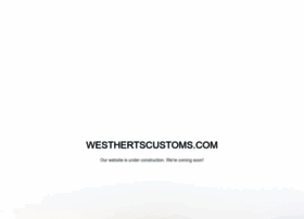 Westhertscustoms.co.uk thumbnail