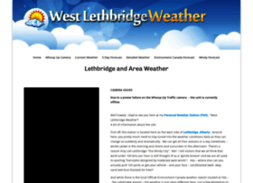 Westlethbridgeweather.com thumbnail