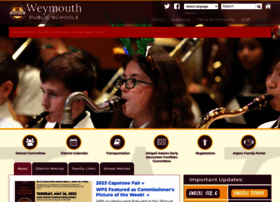 Weymouthschools.org thumbnail