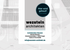 Wezstein-architekt.de thumbnail