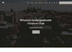 Whartonfinanceclub.com thumbnail