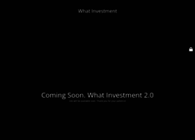Whatinvestment.co.uk thumbnail