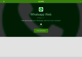 Whatsapp-web.apponic.com thumbnail