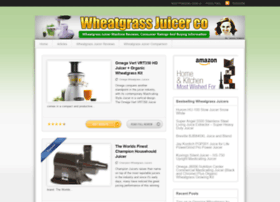 Wheatgrassjuicer.co thumbnail