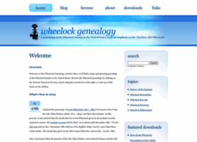 Wheelockgenealogy.com thumbnail