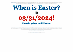 When-is-easter.info thumbnail