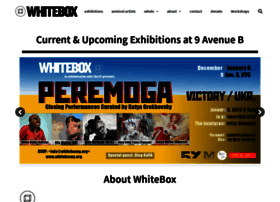 Whiteboxnyc.org thumbnail