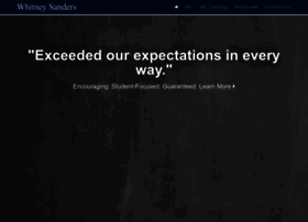 Whitneysanders.com thumbnail