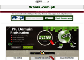 Whois.com.pk thumbnail Whois.com.pk thumbnail