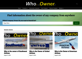 Whoistheownerof.com thumbnail