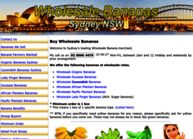 Wholesalebananas.com.au thumbnail
