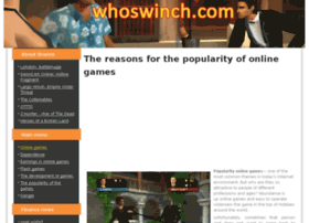 Whoswinch.com thumbnail