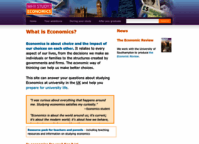Whystudyeconomics.ac.uk thumbnail