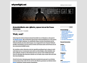 Whywefight.net thumbnail