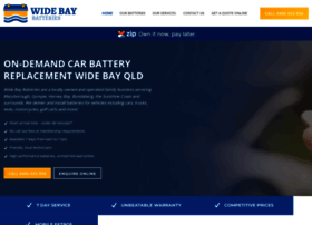 Widebaybatteries.com.au thumbnail