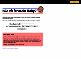 Wiealtistmeinbaby.info thumbnail