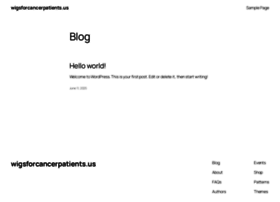Wigsforcancerpatients.us.com thumbnail