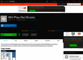 Wiiplaythedrums.sourceforge.net thumbnail