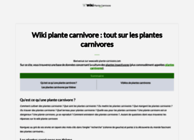 Wiki-plante-carnivore.com thumbnail