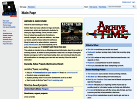 Wiki.archiveteam.org thumbnail