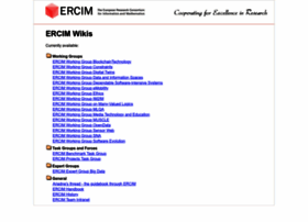 Wiki.ercim.eu thumbnail